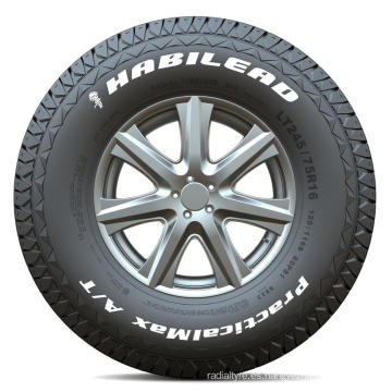 Neumáticos comerciales LT225/75R16 LT245/75R16 LT265/75R16 LT285/75R16, Neumáticos para automóviles nuevos de fábrica de China, todos los neumáticos para automóviles de terreno